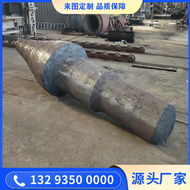 鍛造40Cr風(fēng)機(jī)軸毛坯鍛件
